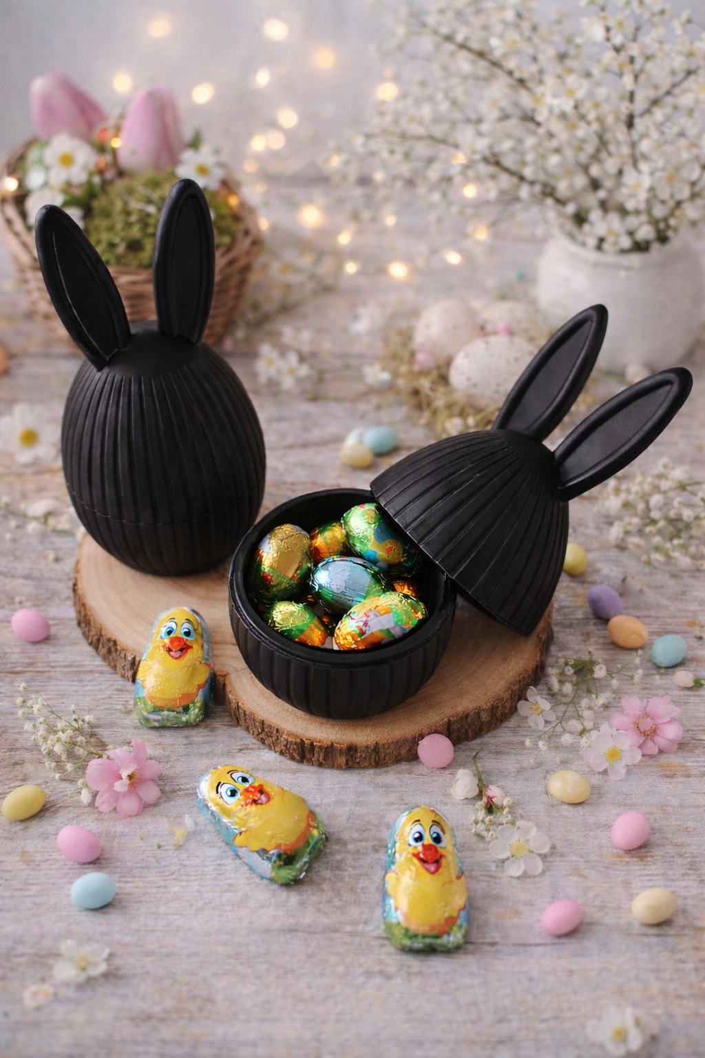 Überraschungsei mit Ohren