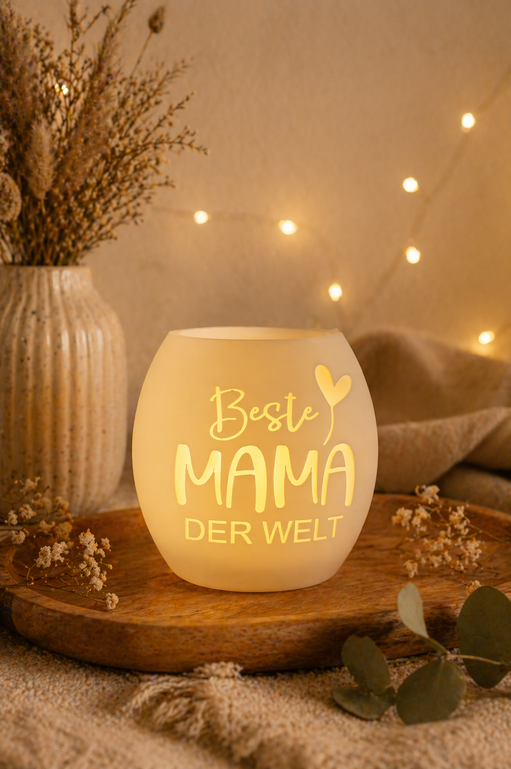 Teelicht "Beste Mama der Welt"