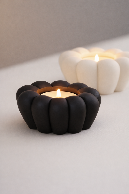 Teelichthalter Blume