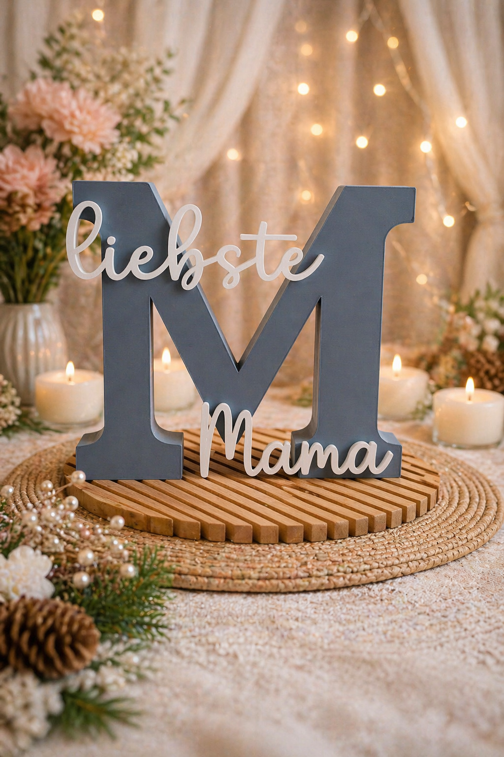 Aufsteller "liebste Mama"