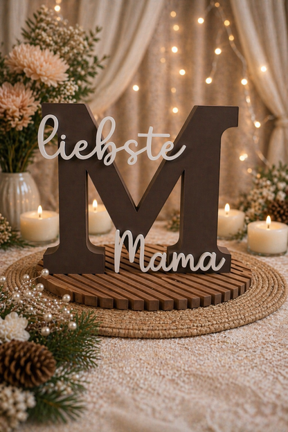 Aufsteller "liebste Mama"
