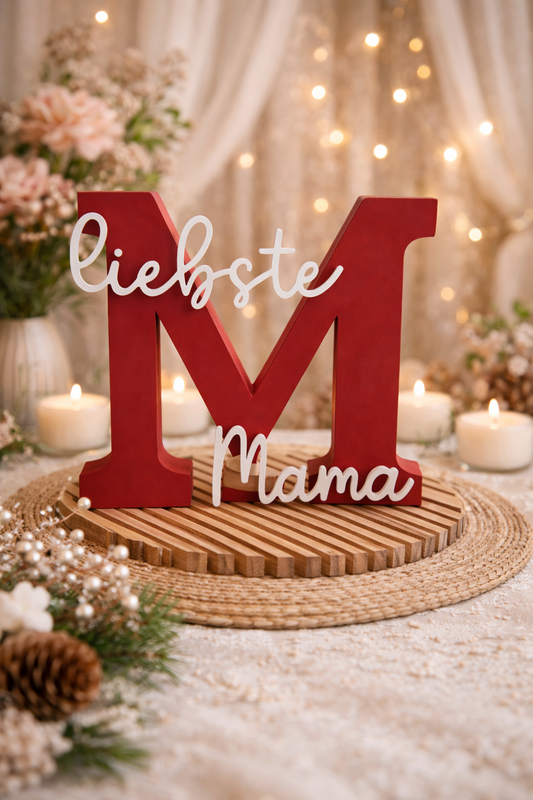 Aufsteller "liebste Mama"