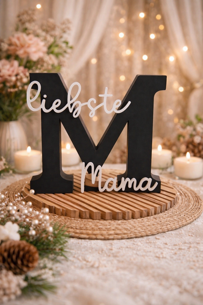 Aufsteller "liebste Mama"