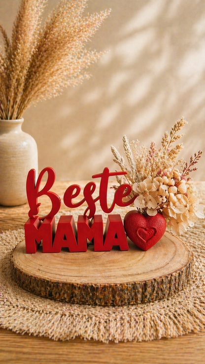Herzvase "Beste Mama"