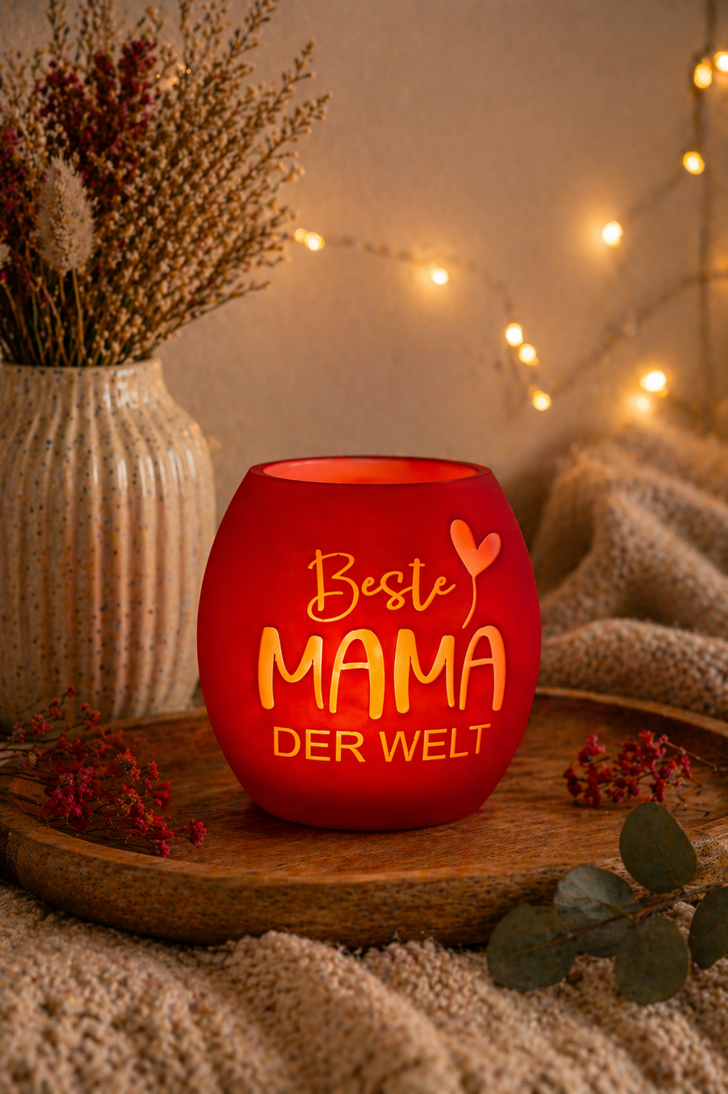 Teelicht "Beste Mama der Welt"