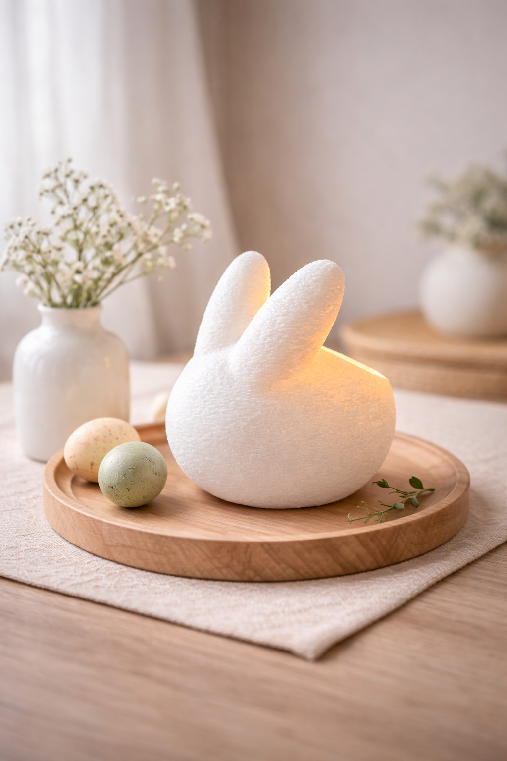 Teelichthalter Hase