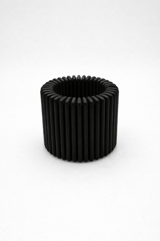 Teelichthalter gerippt