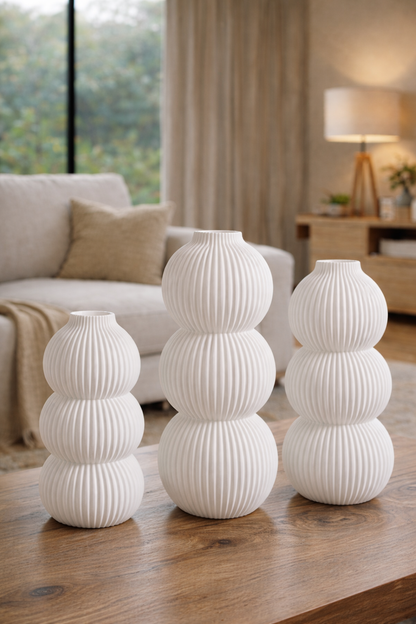 Vase Helix 3er Set