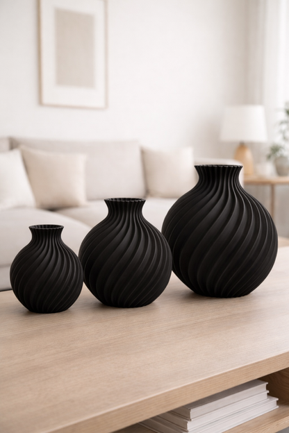 Vase Lotus 3er Set