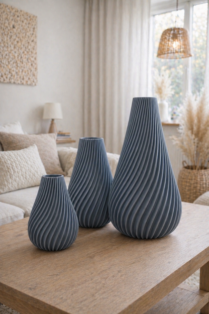 Vase Bloom 3er Set