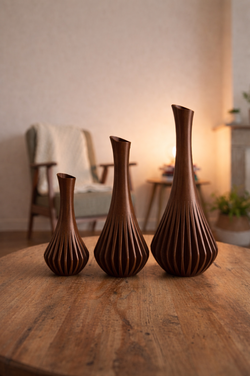 Vase Flora 3er Set