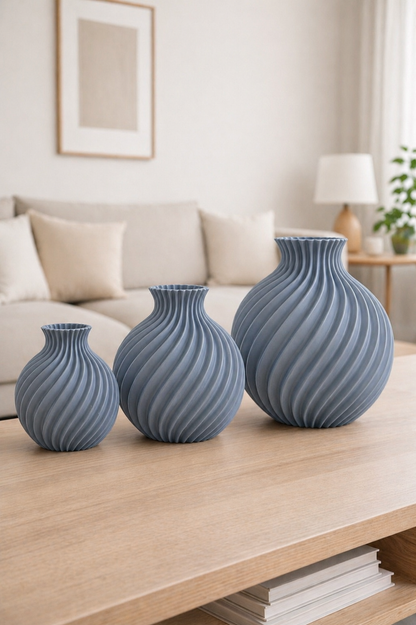 Vase Lotus 3er Set