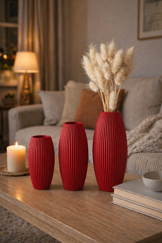 Vase Vuna 3er Set