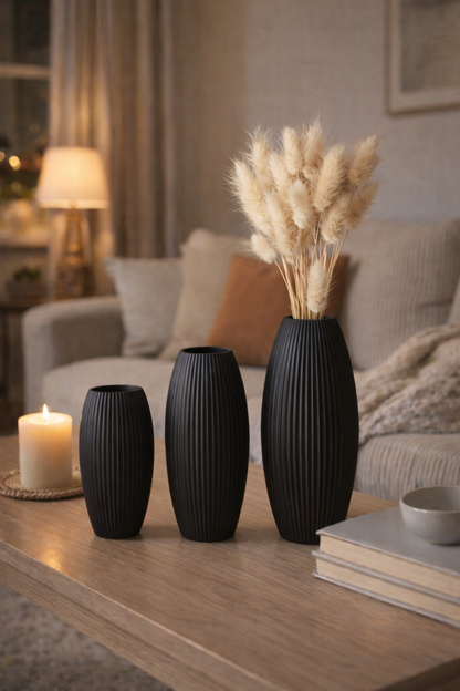 Vase Vuna 3er Set